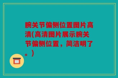 腕关节偏侧位置图片高清(高清图片展示腕关节偏侧位置，简洁明了。)