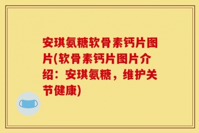 安琪氨糖软骨素钙片图片(软骨素钙片图片介绍：安琪氨糖，维护关节健康)