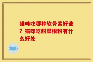 猫咪吃哪种软骨素好些？猫咪吃甜菜根粉有什么好处