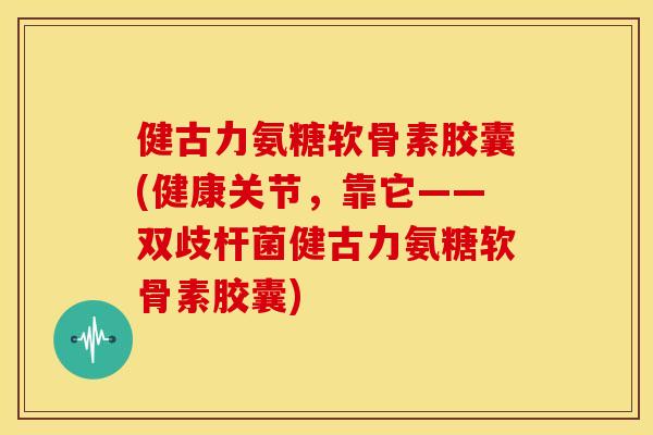 健古力氨糖软骨素胶囊(健康关节,靠它——双歧杆菌健古力氨糖软骨素胶囊) 健古力氨糖软骨素胶囊(健康关节,靠它——双歧杆菌健古力氨糖软骨素胶囊)
