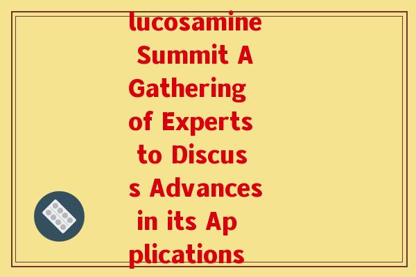 summit 氨糖(Ammonium Glucosamine Summit A Gathering of Experts to Discuss Advances in its Applications and Benefits.)