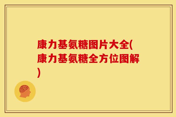 康力基氨糖图片大全(康力基氨糖全方位图解) 康力基氨糖图片大全(康力基氨糖全方位图解)