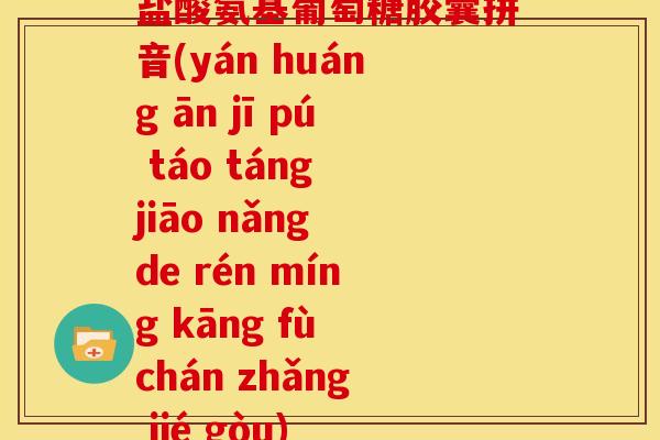 盐酸氨基葡萄糖胶囊拼音(yán huáng ān jī pú táo táng jiāo nǎng de rén míng kāng fù chán zhǎng jié gòu) 盐酸氨基葡萄糖胶囊拼音(yán huáng ān jī pú táo táng jiāo nǎng de rén míng kāng fù chán zhǎng jié gòu)