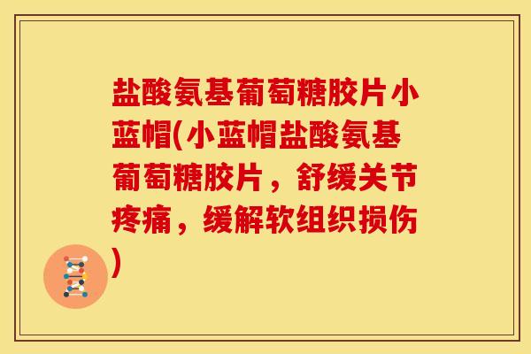 盐酸氨基葡萄糖胶片小蓝帽(小蓝帽盐酸氨基葡萄糖胶片,舒缓关节,缓解软组织损伤) 盐酸氨基葡萄糖胶片小蓝帽(小蓝帽盐酸氨基葡萄糖胶片,舒缓关节,缓解软组织损伤)
