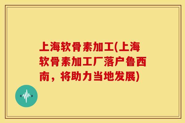 上海软骨素加工(上海软骨素加工厂落户鲁西南,将助力当地发展) 上海软骨素加工(上海软骨素加工厂落户鲁西南,将助力当地发展)