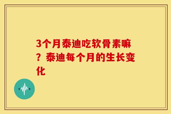 3个月泰迪吃软骨素嘛？泰迪每个月的生长变化