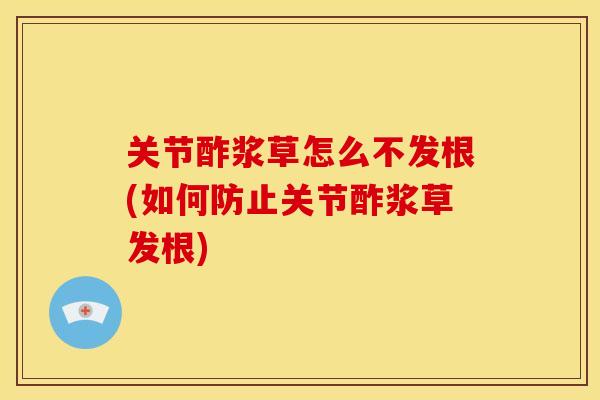关节酢浆草怎么不发根(如何防止关节酢浆草发根) 关节酢浆草怎么不发根(如何防止关节酢浆草发根)