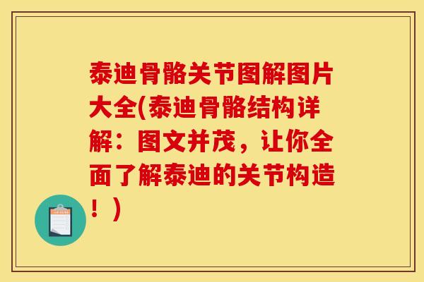 泰迪骨骼关节图解图片大全(泰迪骨骼结构详解：图文并茂，让你全面了解泰迪的关节构造！)