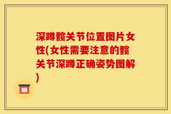 深蹲髋关节位置图片女性(女性需要注意的髋关节深蹲正确姿势图解)