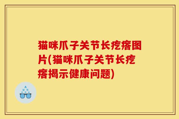 猫咪爪子关节长疙瘩图片(猫咪爪子关节长疙瘩揭示健康问题)