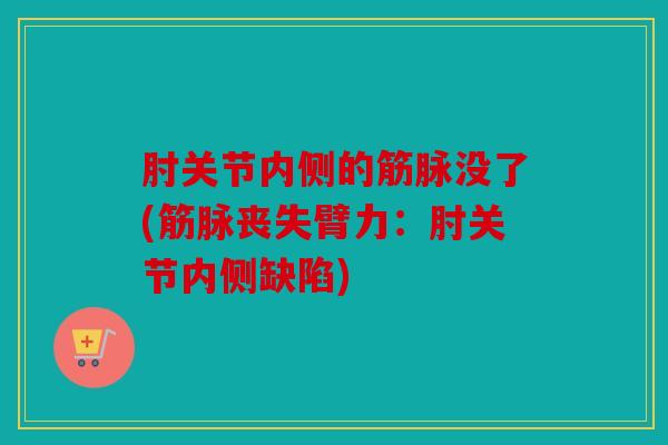 肘关节内侧的筋脉没了(筋脉丧失臂力：肘关节内侧缺陷)