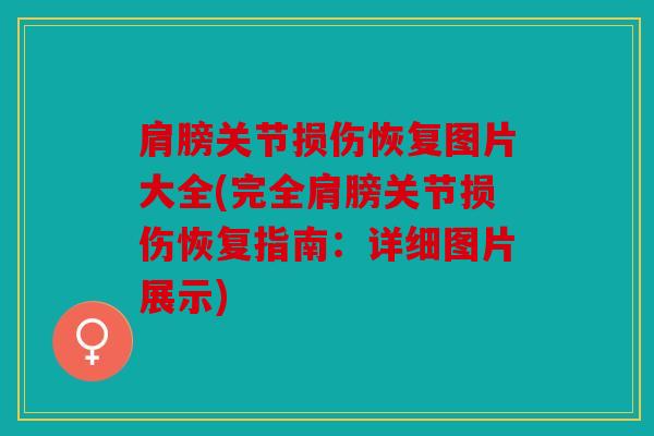 肩膀关节损伤恢复图片大全(完全肩膀关节损伤恢复指南：详细图片展示)