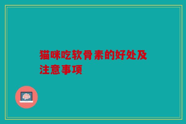 猫咪吃软骨素的好处及注意事项 猫咪吃软骨素的好处及注意事项