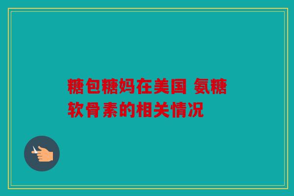 糖包糖妈在美国 氨糖软骨素的相关情况